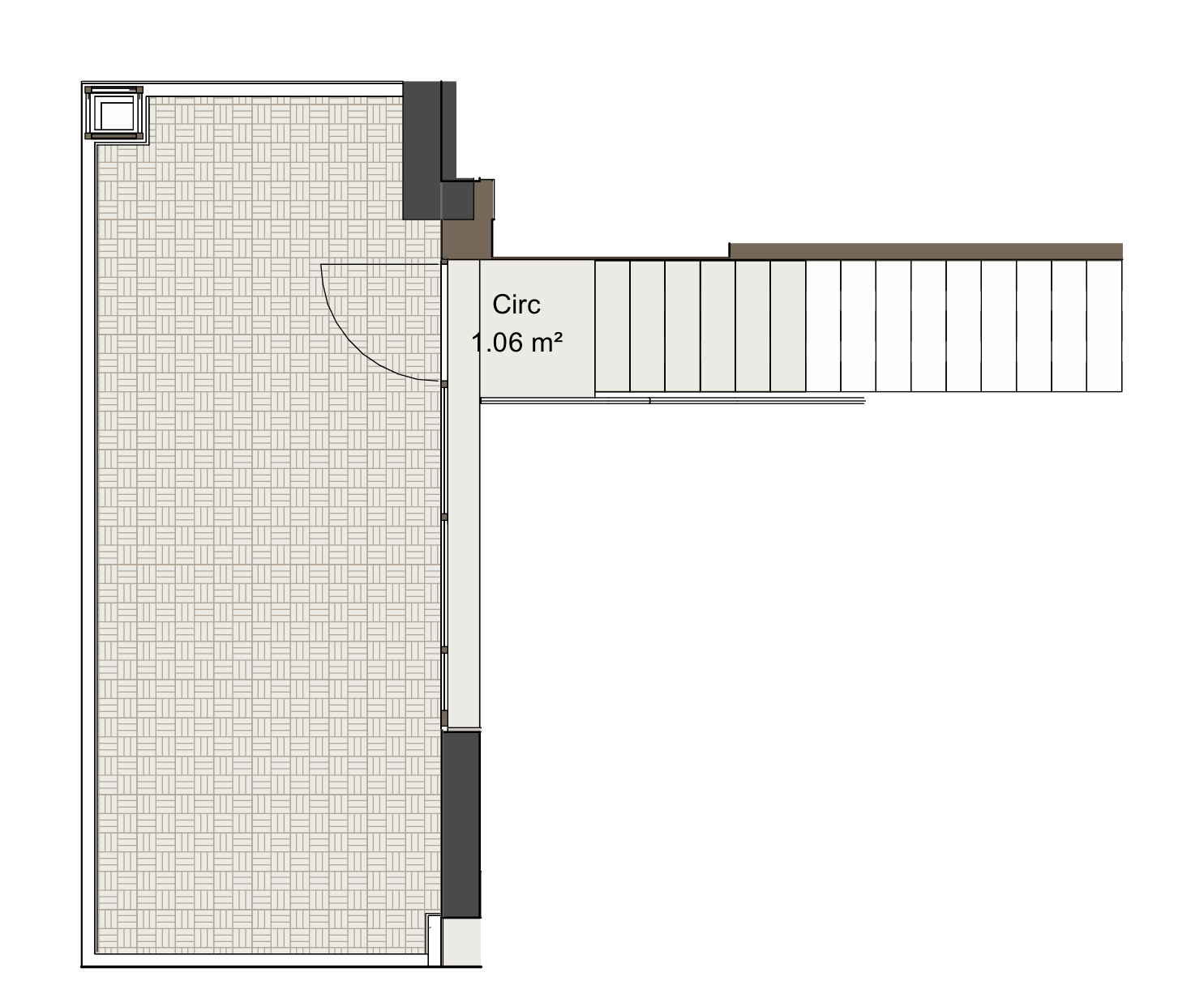 Plano roof garden - Casa R1