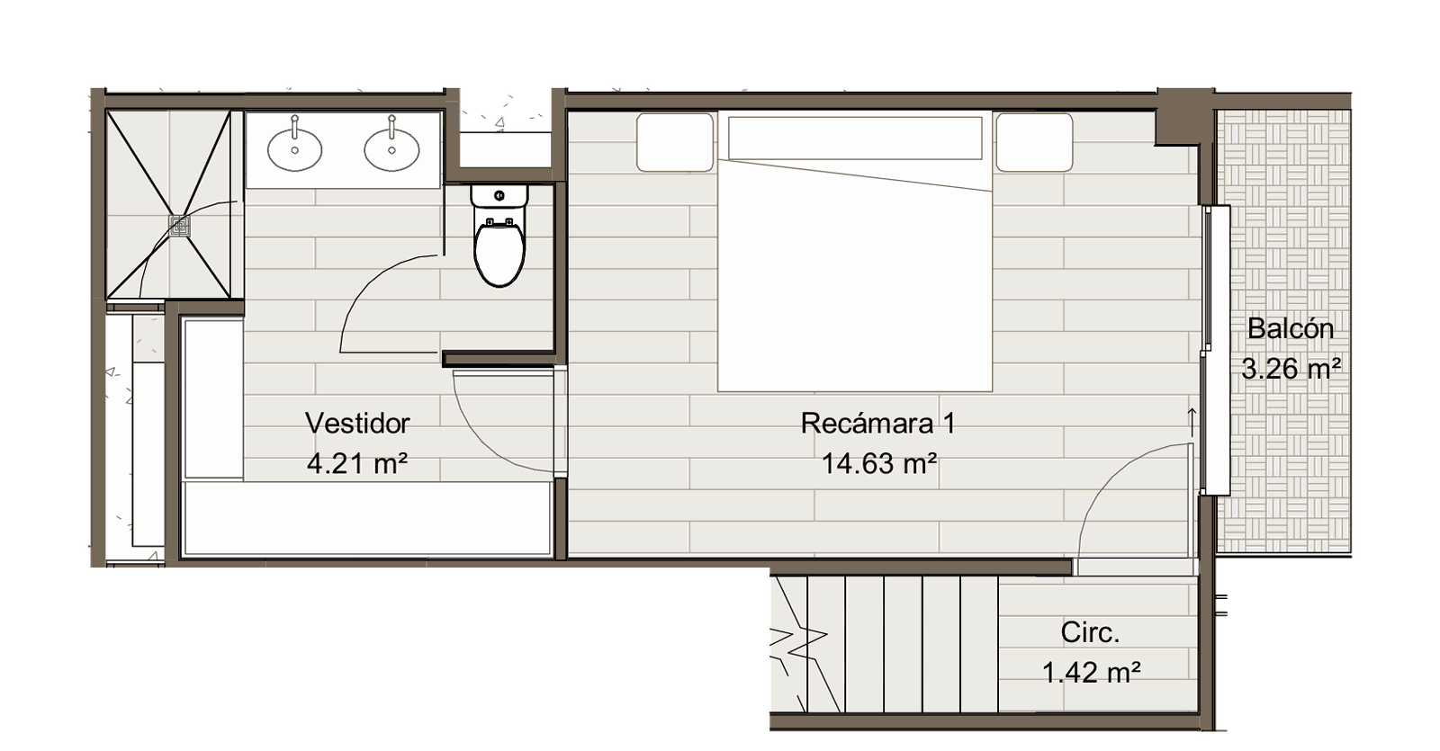 Plano planta baja - Casa R2