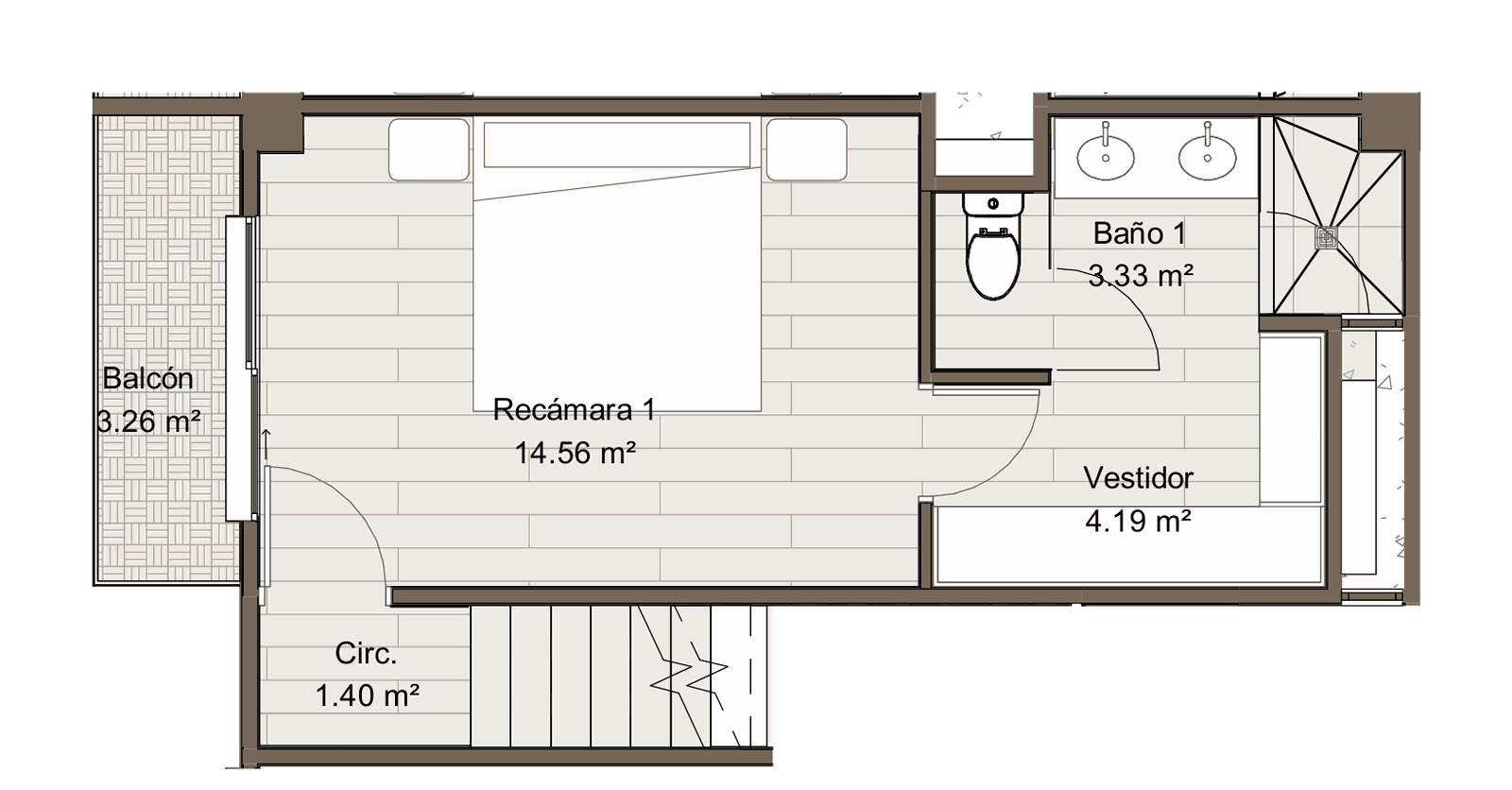 Plano planta baja - Casa R3