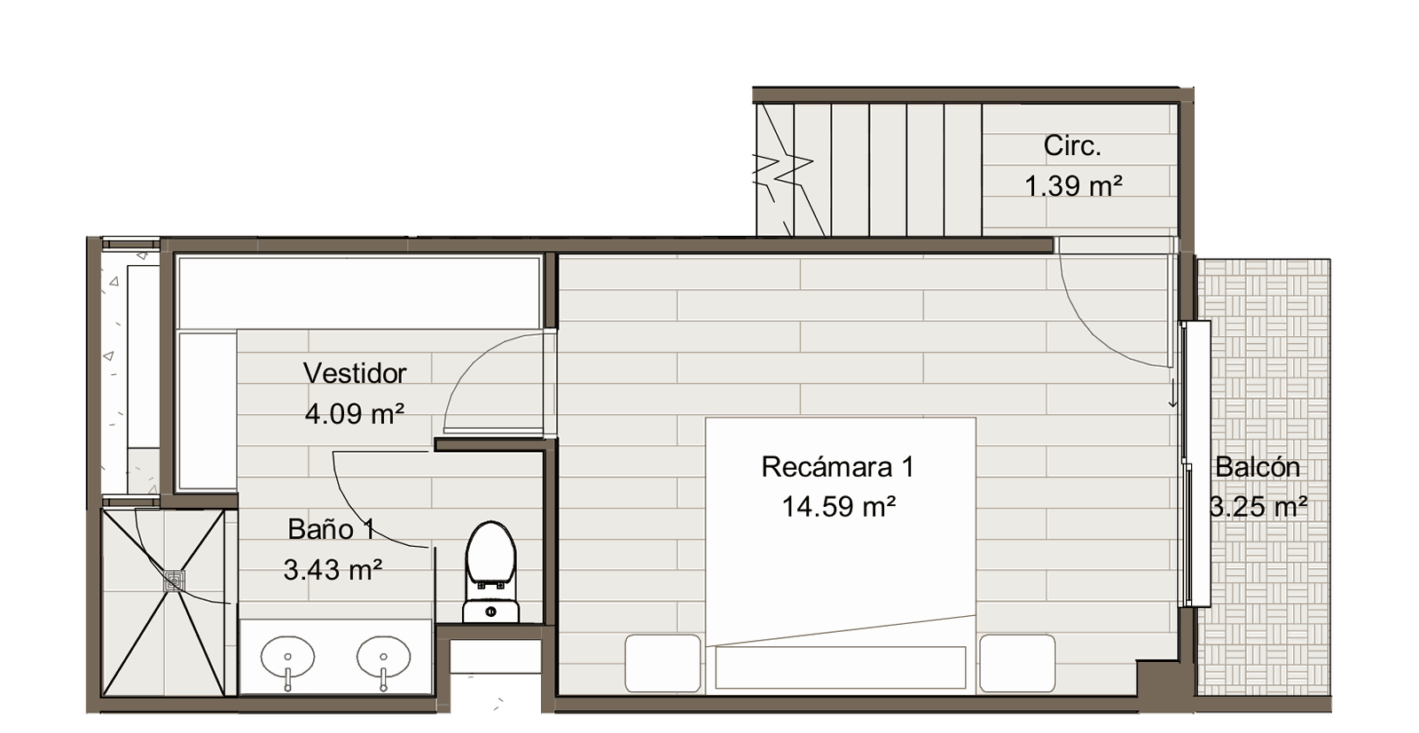 Plano planta baja - Casa R4