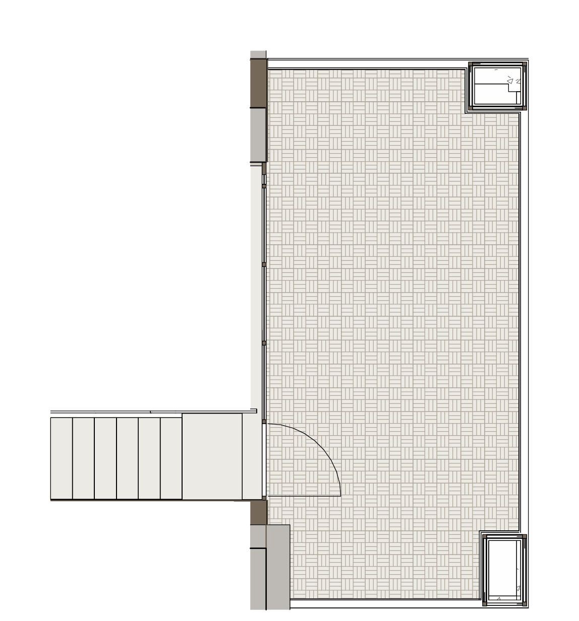 Plano roof garden - Casa R6